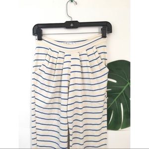 Fighting Eel Brand XS Striped Capri Knit Pants